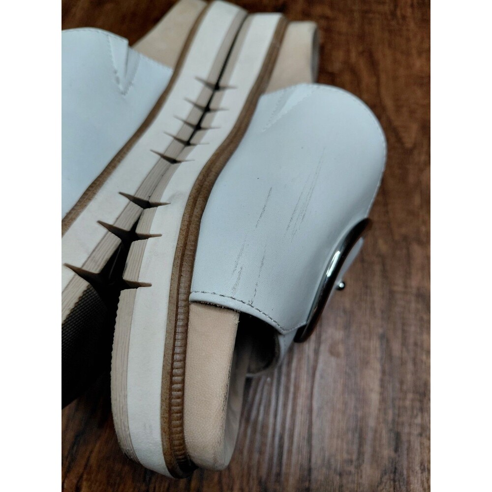 Tamaris Comfort White Nappa Sandals Women Size 37 - Picture 5 of 16